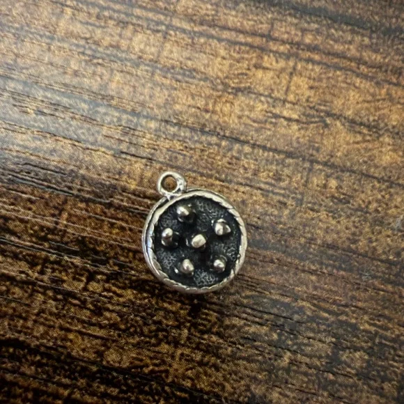 Vintage Sterling Silver Birthday Cake Charm - Picture 4 of 6